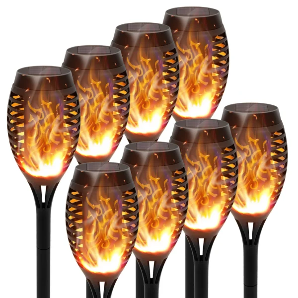 Solar Flame Torch Light