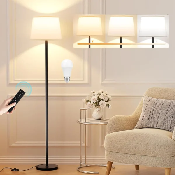 Floor Lamp with Remote Control